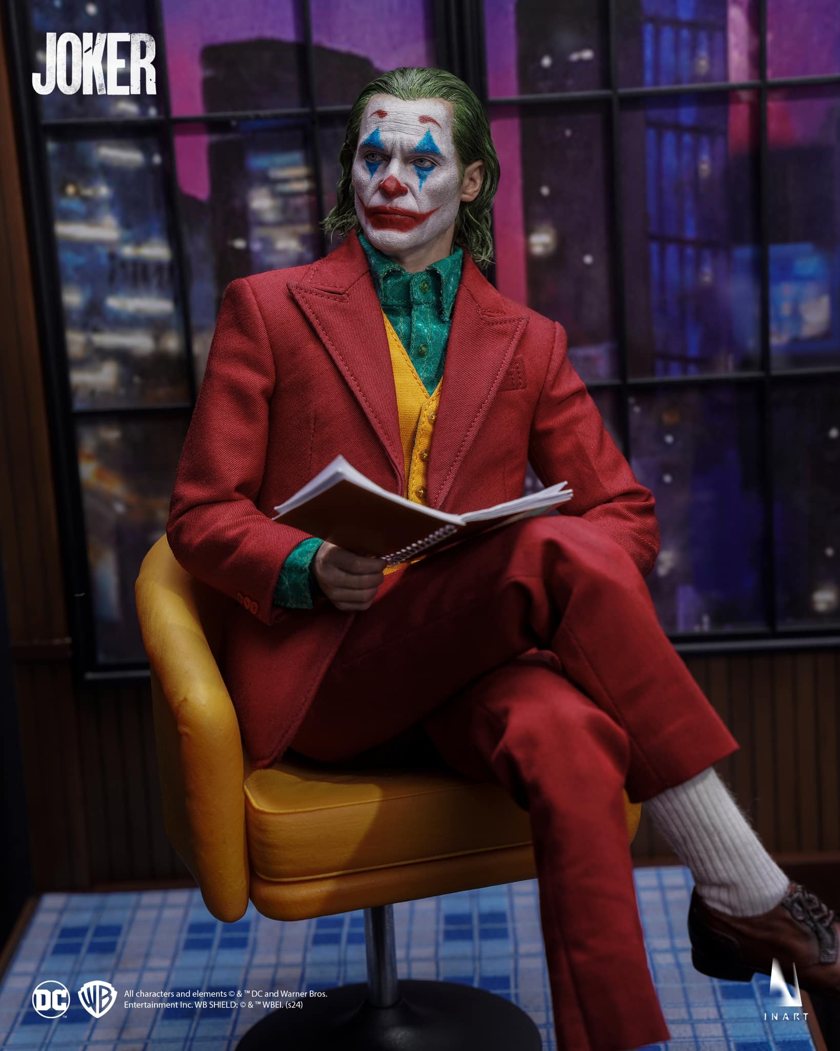 INART JOKER 2019 Joaquin Phoenix 1/6 Scale Collectible Figure Deluxe Version - Image 32