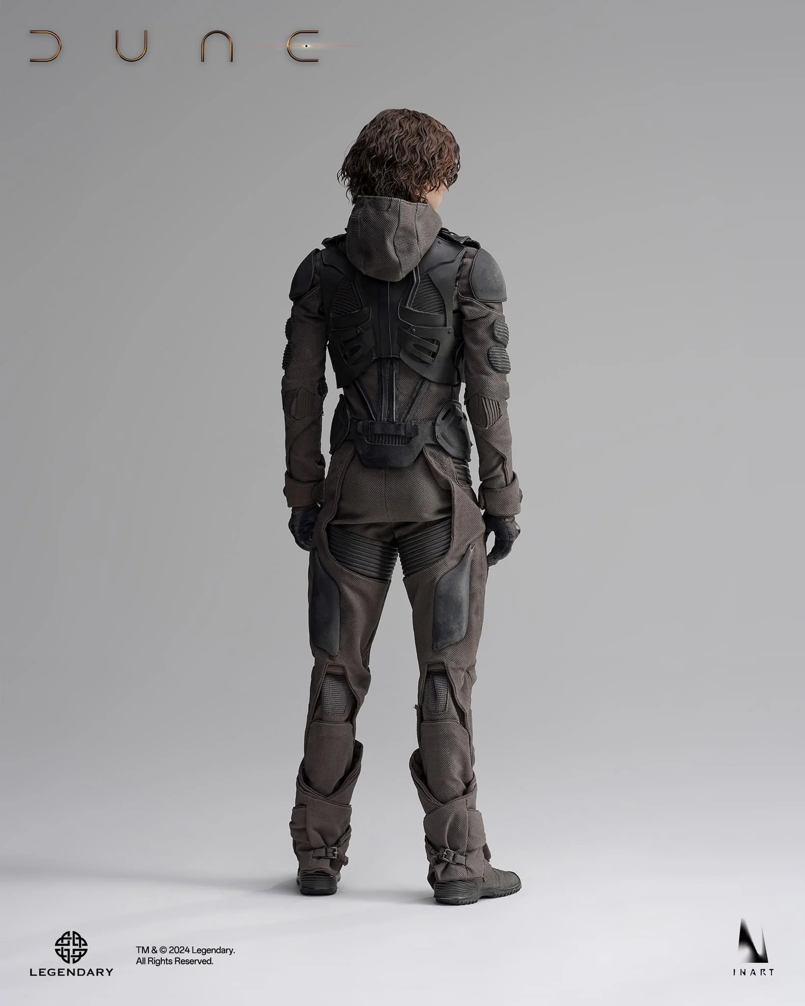 INART DUNE Paul Atreides Deluxe Edition 1/6 Collectible Figure (Rooted Hair) With Desert Mouse - Image 12